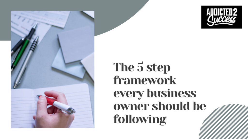 The 5 Step Framework Every Business Owner Should Be Following