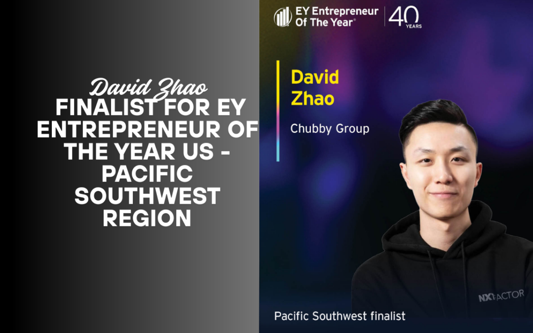 David Zhao Named Finalist for EY Entrepreneur of the Year US – Pacific Southwest Region
