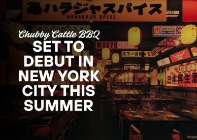 Chubby Cattle BBQ Set to Debut in New York City This Summer