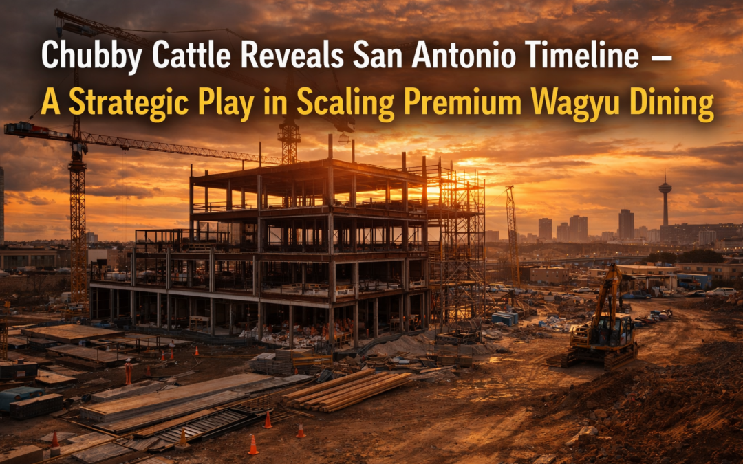 Chubby Cattle Reveals San Antonio Timeline — A Strategic Play in Scaling Premium Wagyu Dining
