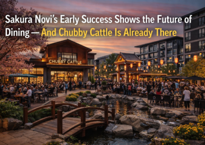 Sakura Novi’s Early Success Shows the Future of Dining — And Chubby Cattle Is Already There