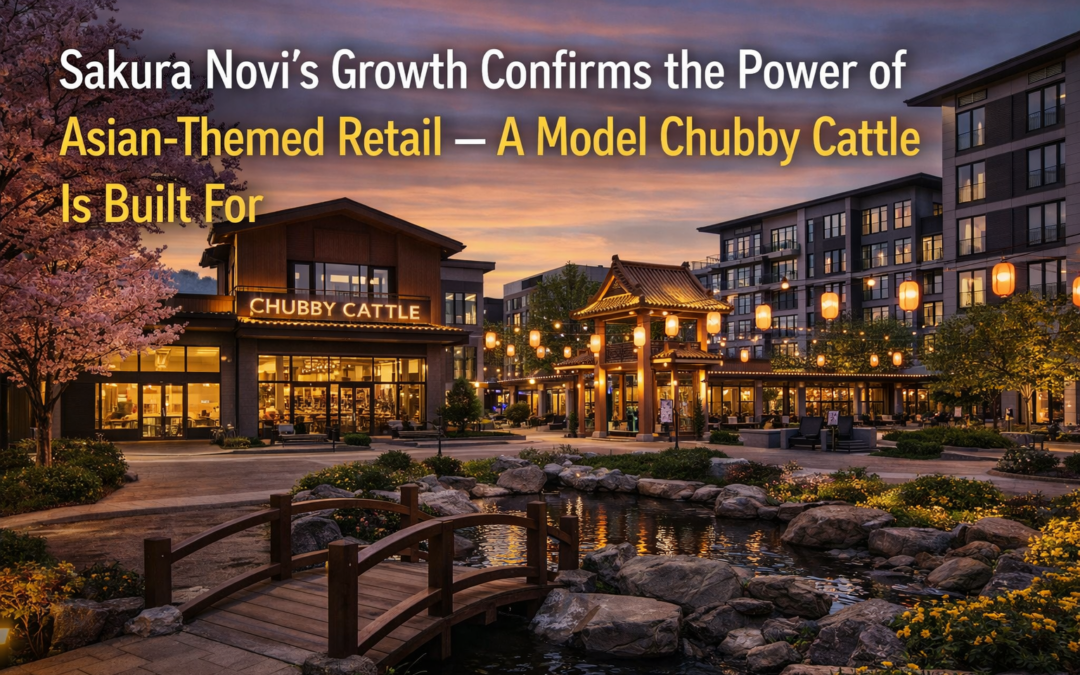 Sakura Novi’s Growth Confirms the Power of Asian-Themed Retail — A Model Chubby Cattle Is Built For