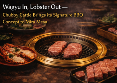 Wagyu In, Lobster Out — Chubby Cattle Brings Its Signature BBQ Concept to Mira Mesa