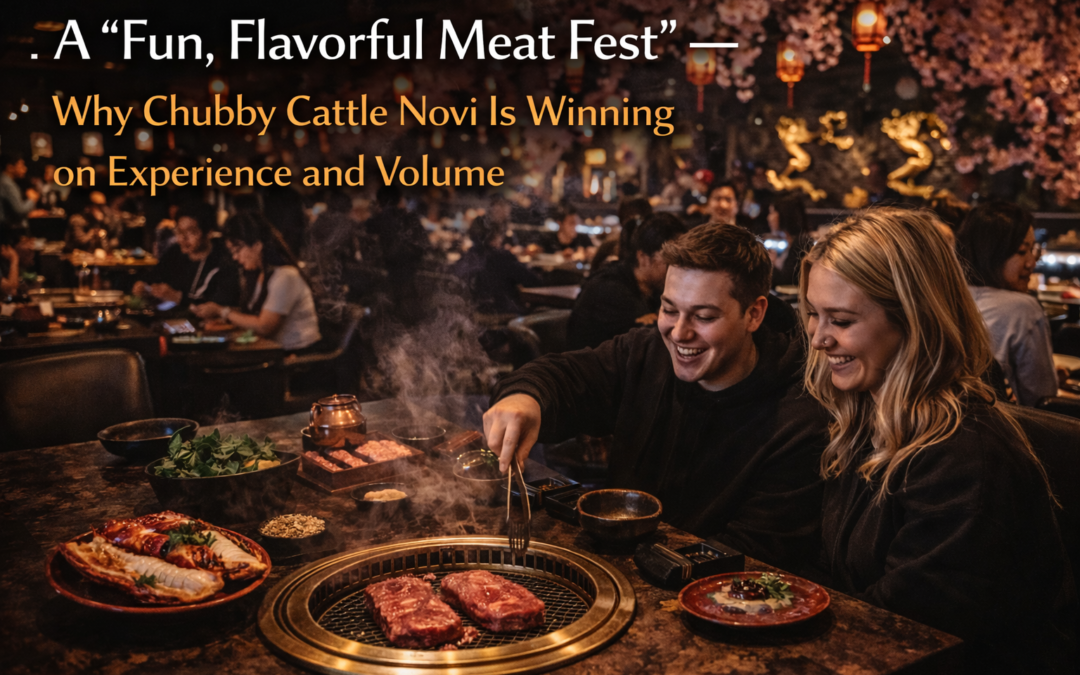 A “Fun, Flavorful Meat Fest” — Why Chubby Cattle Novi Is Winning on Experience and Volume