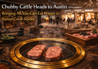 Chubby Cattle Heads to Austin — Bringing All-You-Can-Eat Wagyu to Barton Creek Square